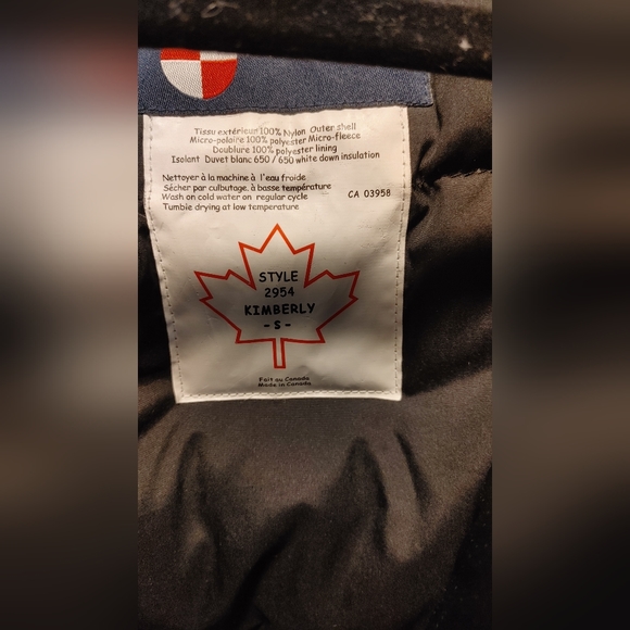 Quartz blue/grey winter coat size S - Picture 2 of 8